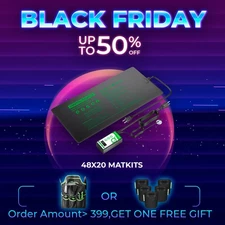 Mars Hydro 10"/48" Seedling Heat Mat+Digital Thermostat Waterproof Pad Set