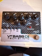 Tech 21 SansAmp VT Bass DI Bass Preamp – wie neu inkl. Originalverpackung
