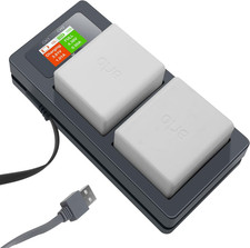 Hanatora LCD Battery Charger for Arlo Pro 3/4/5S 2K, Ultra/Ultra 2 Camera, Check