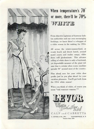Magazine Print Ad OHIO LEATHER COMPANY 1953 Ginger Calf Julian & Kokenge Shoe - Picture 2 of 2