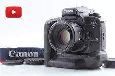 N MINT w/BP-300 Canon EOS 7 ELAN 7E Film Camera EF 50mm F1.8 II From JAPAN