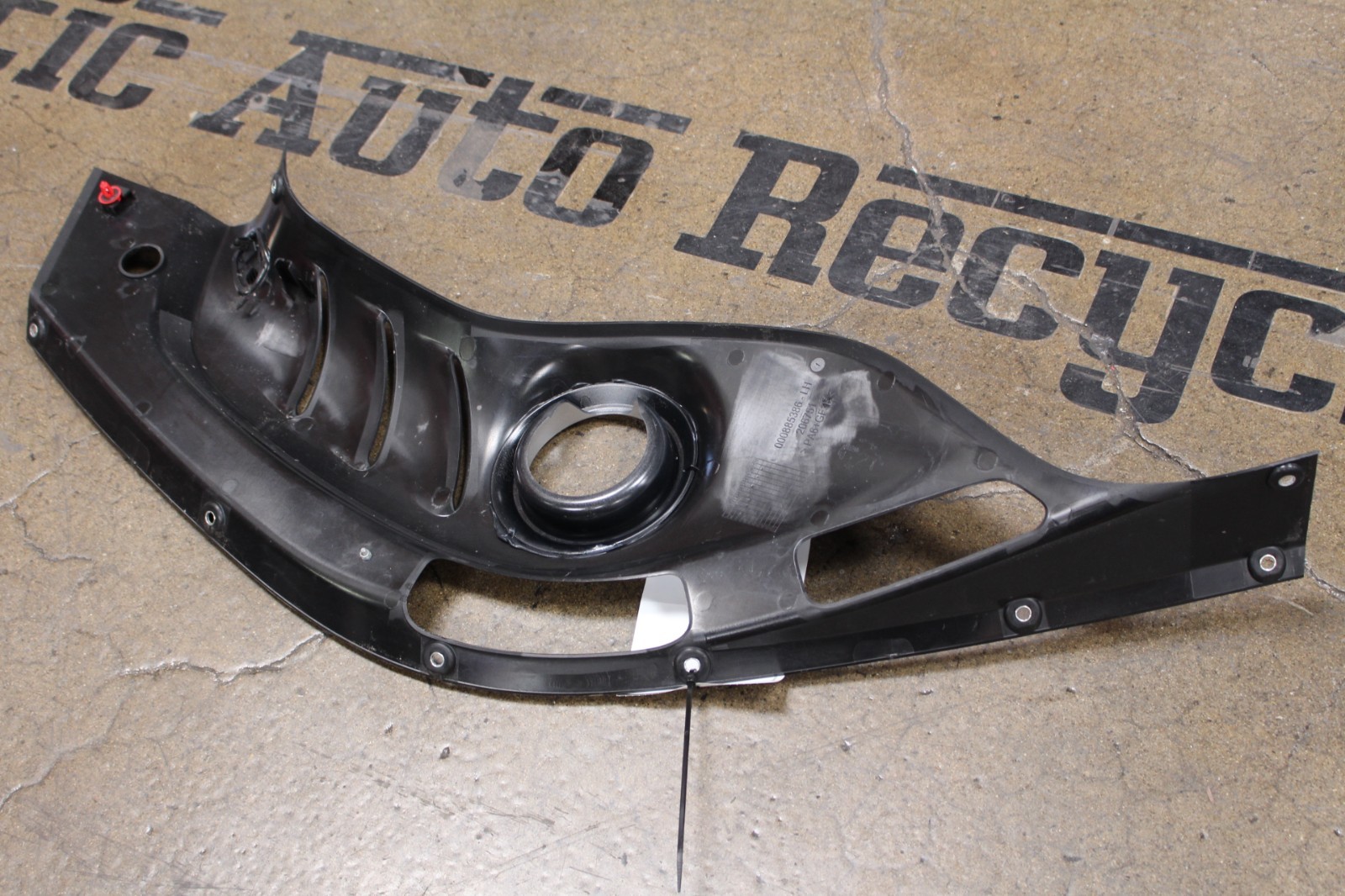 Ferrari 296 GTB, LH, Left, Rear Engine Bay Panel, Used, P/N 885386