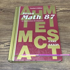 Math 87 An Incremental Development Hake Saxon...