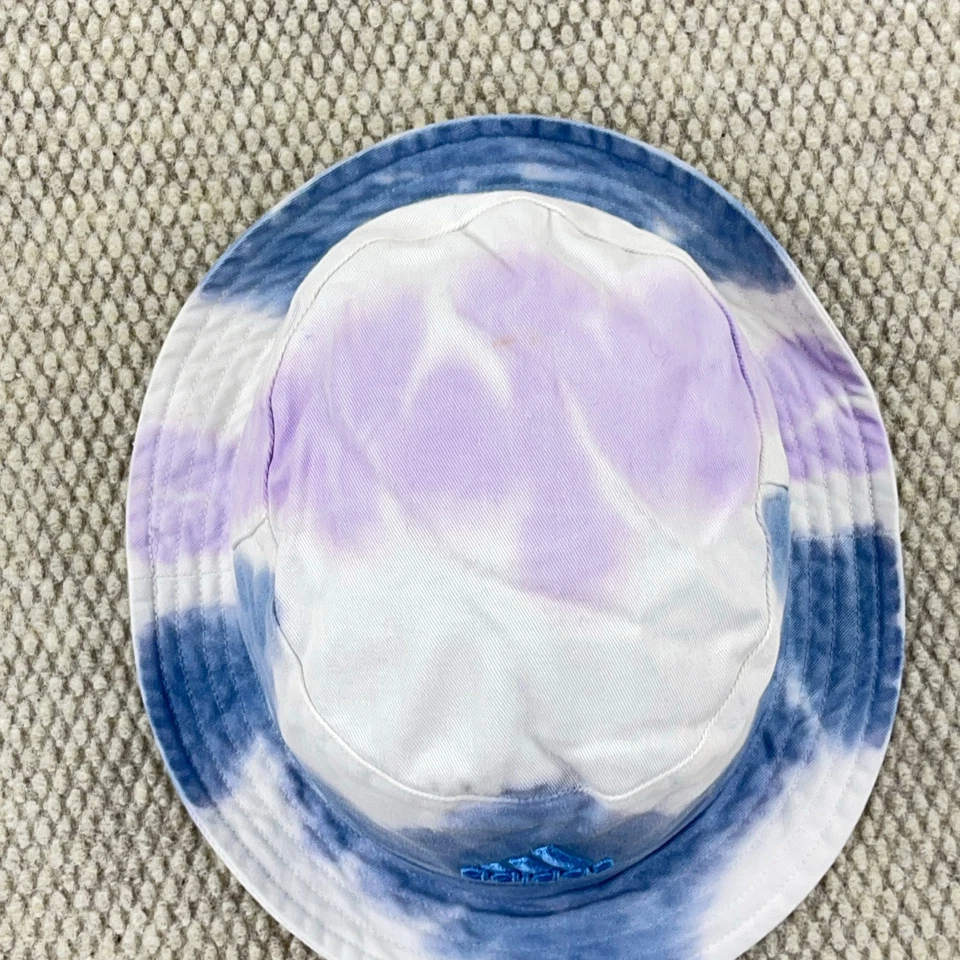 Adidas Sombrero Cubo Gorra Azul Púrpura Tie Dye Negro Deletrear Arco Iris Adulto Pesca Foto 3 de 4