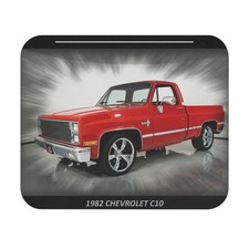 Legendary 1982 Red Chevrolet C10 Silverado Truck Mousepad - Classic Vintage