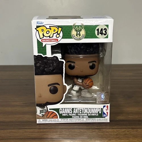 Giannis Antetokounmpo #143 - NBA Milwaukee Bucks - Funko Pop! Figure & Box