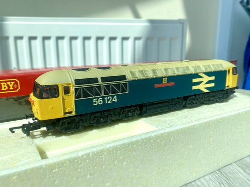 HORNBY OO CLASS 56 LARGE LOGO 56124 "BLUE CIRCLE CEMENT" | Condition: New: Other (See Details)