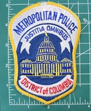 Washington DC Metropolitan Police Patch &ndash; U.S. Capitol