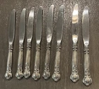 (8) Eight Gorham Chantilly Sterling Silver Place Size Knifes 92.5% Fineness