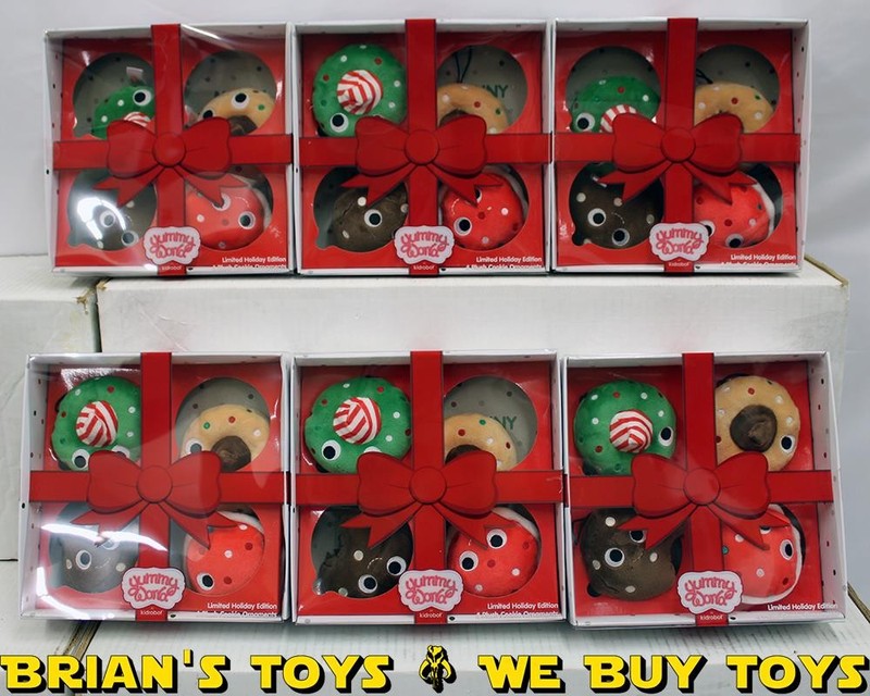 Kidrobot Lot of 6: Yummy World Small Cookie Squad Holiday 4-Pack Plushies. NR