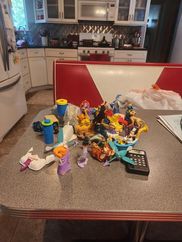 Lot Of McDonalds Happy Meal Toys, Burger King Kid Meal Toys  And Other Toys