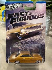 2025 Hot Wheels  Silver Series 1966 Chevy Nova Gold Fast & Furious 4/5