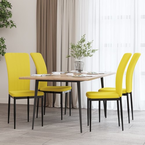 Sillas de Comedor Asientos con Respaldos de Cocina Restaurante Terciopelo vidaXL - Imagen 10 de 111