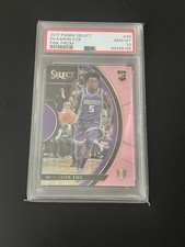 2017-18 Panini Select - De'Aaron Fox #49 Pink Prizm /10 PSA 10