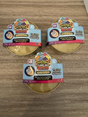 Mystery Dumpling Glitter Edition. Set Of 3. NEW.