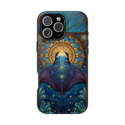 Manta Ray Gliding Across Ocean iPhone Case for 17 16 15 14 13 12 Pro Max/ Plus