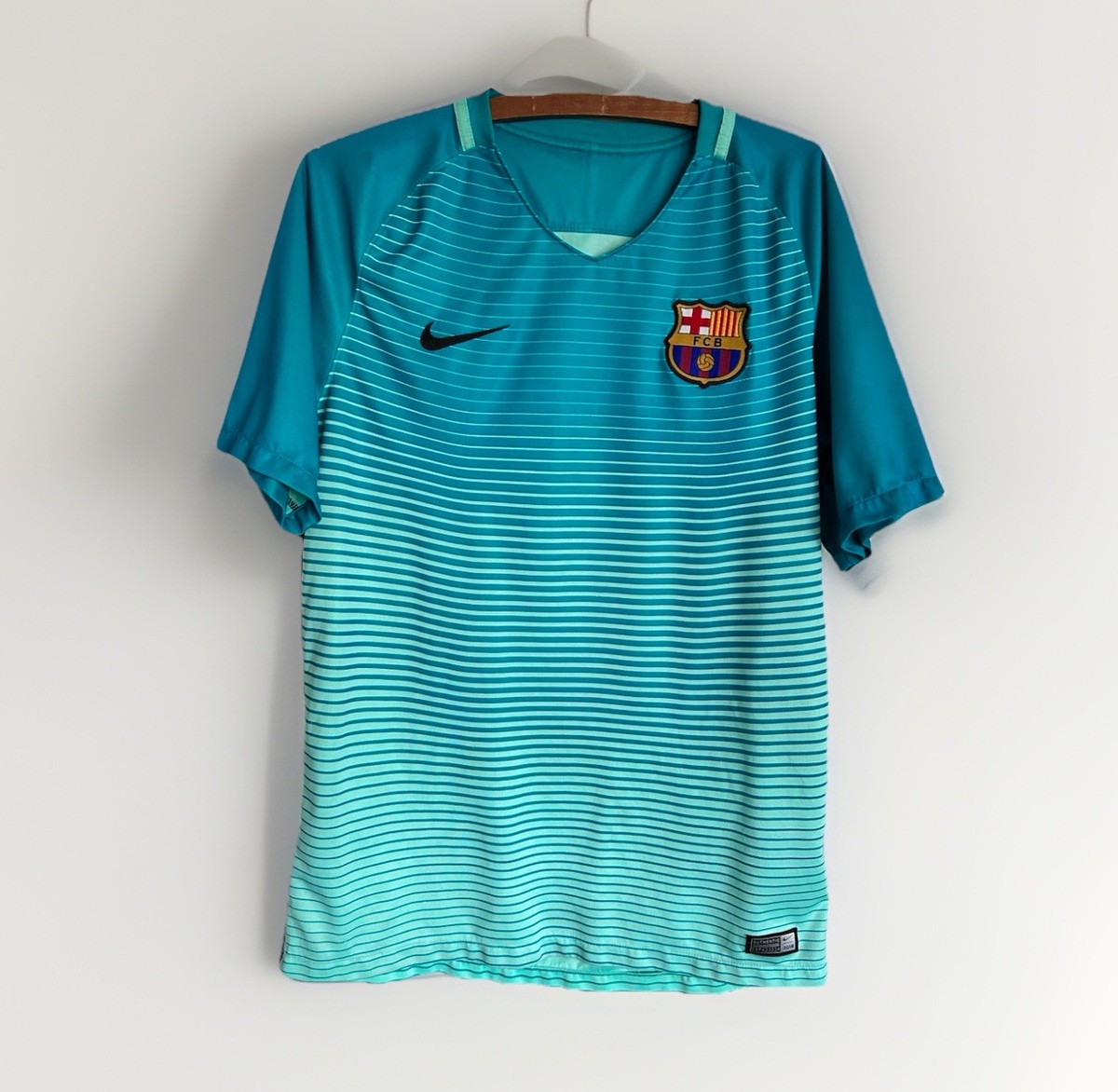 ウェア Barcelona 2016 2017 HOME FC Barcelona 16-17 Home Football Soccer Jersey Camiseta Mens