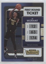 2021-22 Panini Contenders 1st Round Ticket 105/149 Ja Morant #3 o7m