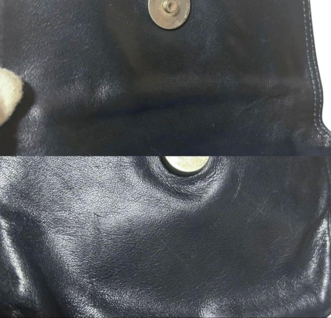 Versace Medusa Logo Leather Crossbody Bag Black Men's Used/Good Condition thumbnail 10