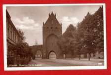 Alte AK S/W  Gransee Ruppiner Tor  gel. 1928   # 114 S