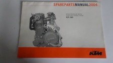 KTM 625 SMC spare parts manual 2004