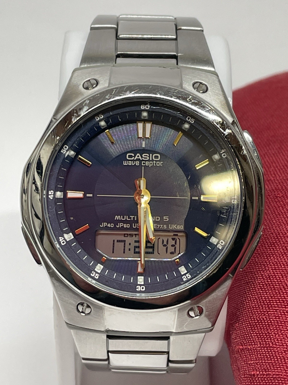 Casio Waveceptor Solar Watch Analog-Digital WVA-M640D-2A2JF Men's Wristwatch image 3