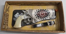 VINTAGE The Scout Western Man ROTH AMERICAN TOY CAP GUN WILKES BARRE PA. New