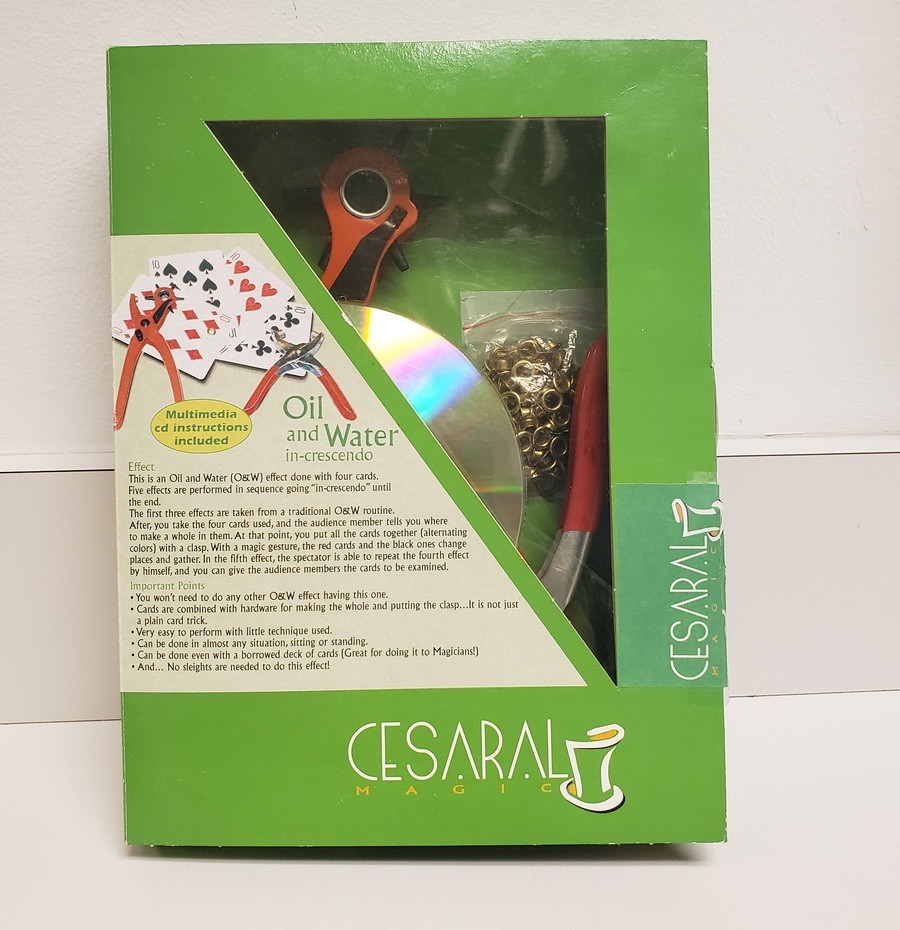 Cesaral Oil and Water Magic Trick