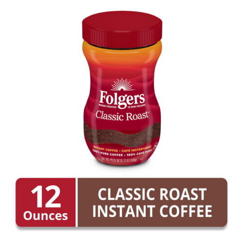 (3 pack) Classic Roast Instant Coffee, 12-Ounce Jar High quality New - Picture 3 of 6