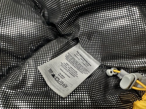 Columbia Vest Men Medium Black Yellow Omni-Heat Thermal Reflect Puffer PIKE LAKE - Picture 9 of 9
