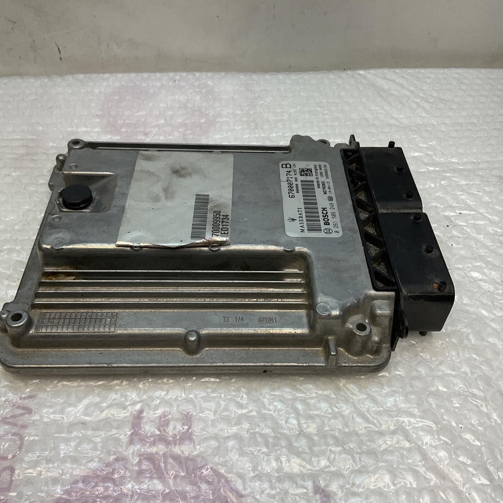 14-17 Maserati Ghibli S Q4 3.0L Engine Control Module ECU OEM 670007174B