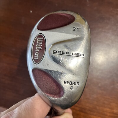Wilson DEEP RED -HYBRID -21* RIGHT-HANDED -GRAPHITE SHAFT-40 in