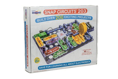 Snap Circuits 203 Electronics Exploration Kit | Over 200 STEM Projects | Full...