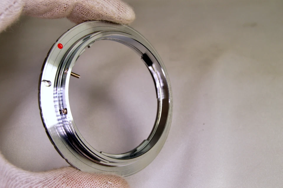 Adaptador de montaje de cámara Olympus OM lente para Canon EOS EF 70D 60D T6I 5D III Foto 2 de 4