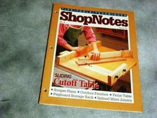 VTG: SHOP NOTES VOL.5 ISSUE.27 Woodworking Plans  Tips, VG