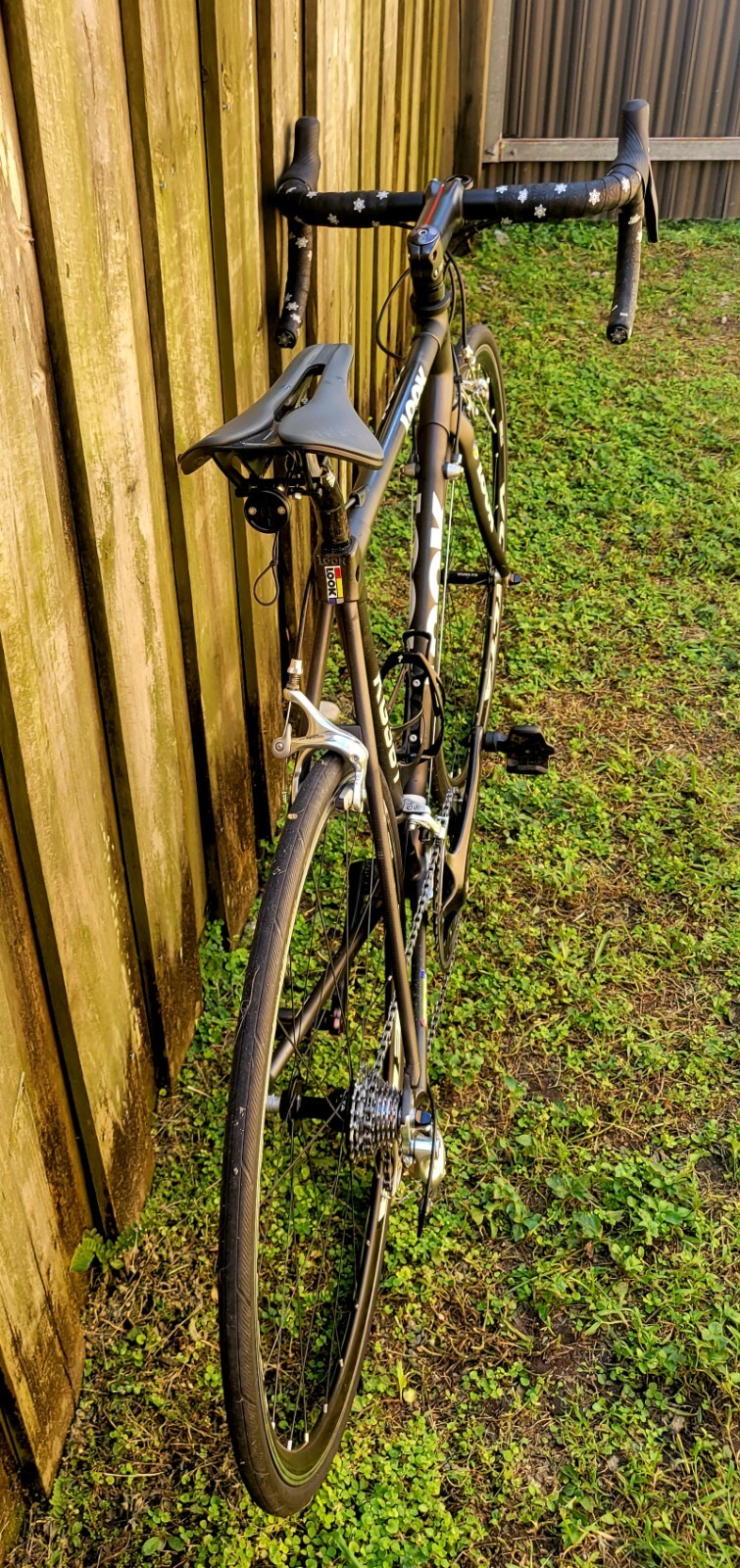 LOOK KG361 Lugged Carbon Road Bike Black and White eBay