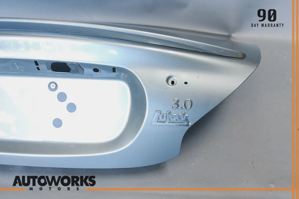 02-08 Jaguar X-Type X400 Tapa Trasera Panel Cubierta Puerta Cuarzo Gris LHK OEM Foto 4 de 4