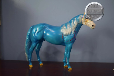 Magic-Mardi Gras Exlcusive-Ideal Stock Horse Mold-OOAK-Glossy Finish-Peter Stone