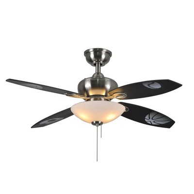 Hampton Bay Everstar Ii 44 In Indoor Brushed Nickel Ceiling Fan