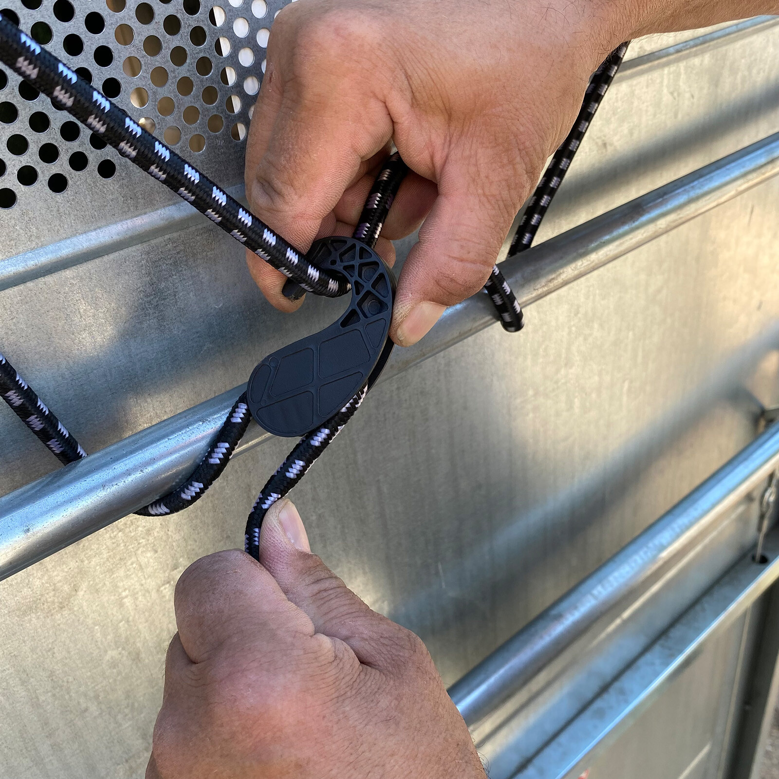 Inzopo Kajak Tragegriffe 4 Stück - Nylon Knebelgriff Mit Schnur