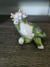 2002 Whimsiclay Annaco Creations Amy Lacombe Signed Cat nest on back