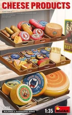 MiniArt 1/35 Cheese Products w/Wooden Crates