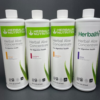 Herbal Aloe Concentrate - CRANBERRY /Grape / Mandarin - 16oz - Herbalife