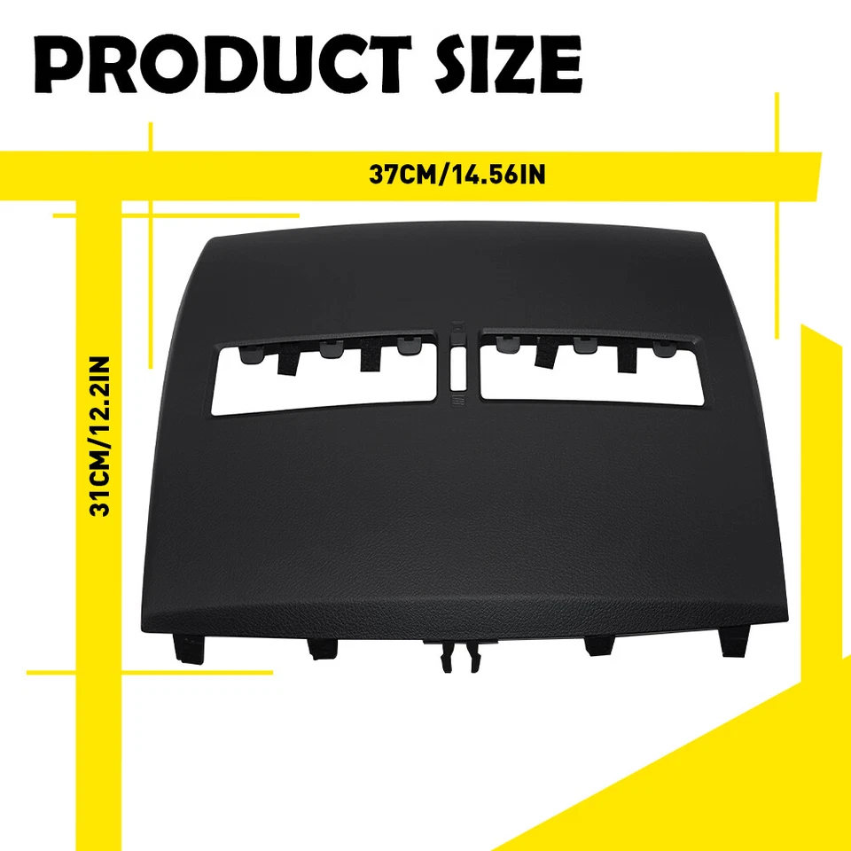 NUEVO PARA NISSAN VERSA 2007-2012 TABLERO CENTRAL SUPERIOR AIRE ACONDICIONADO VENTILACIÓN BISEL PANEL DE MOLDURA Foto 4 de 4