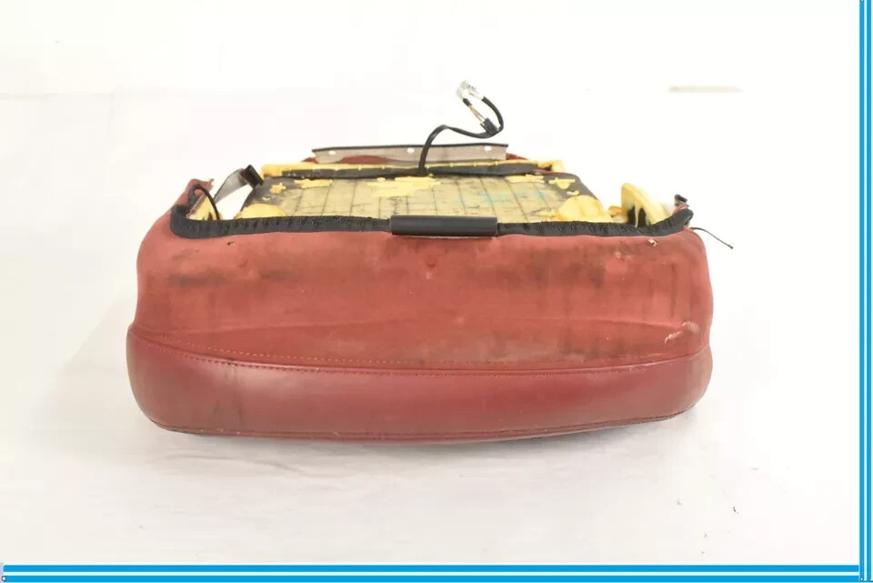 14-17 Maserati Ghibli Front Left Driver Side Lower Bottom Seat Cushion Red OEM