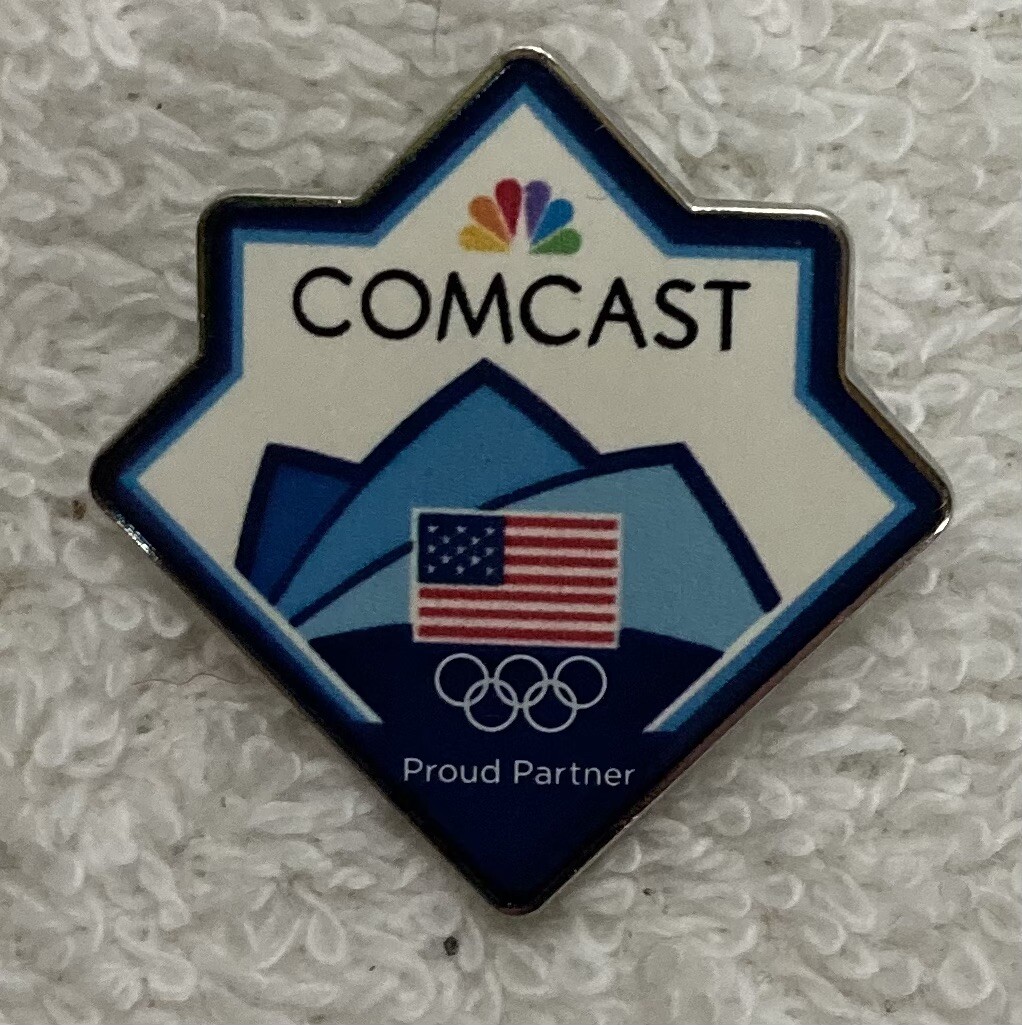2018 PyeongChang NBC Television Comcast Olympic Media Pin | eBay