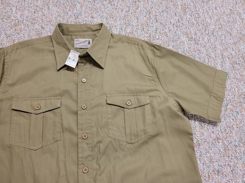 Vintage Fieldmaster Shirt Mens XL Green Button Down Utility Outdoors Cruiser - Picture 7 of 17