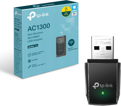 Tp-Link Archer T3U AC1300 USB WLAN Stick Adapter (Bis Zu 867 Mbit/S Auf 5Ghz Und