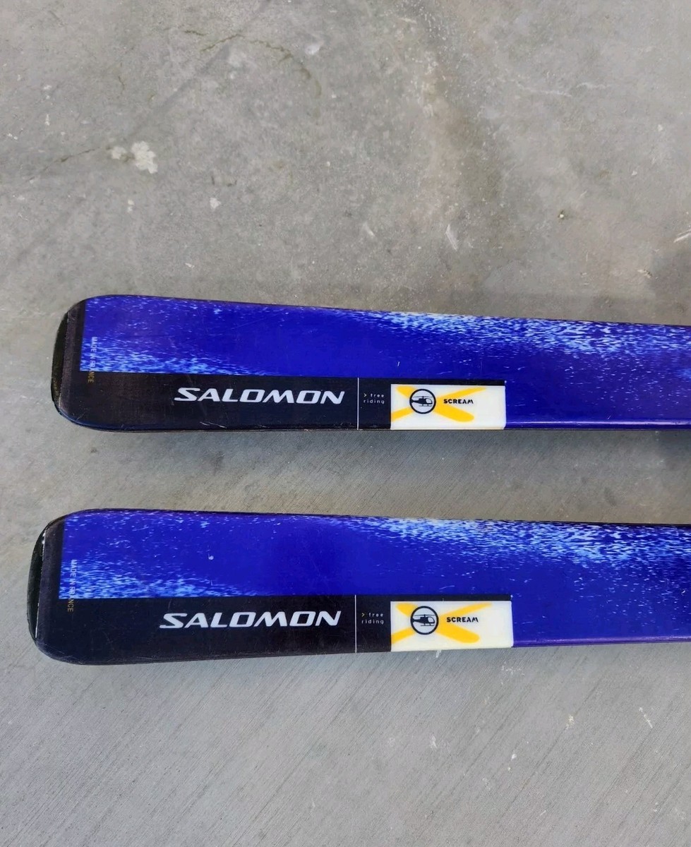 Salomon Scream Purple All mountain Ski W/ TYROLIA SPIRIT 8