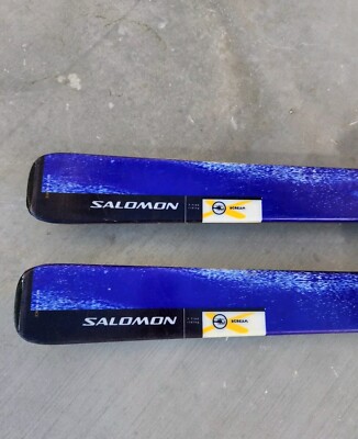 Salomon Scream Purple All mountain Ski W/ TYROLIA SPIRIT 8